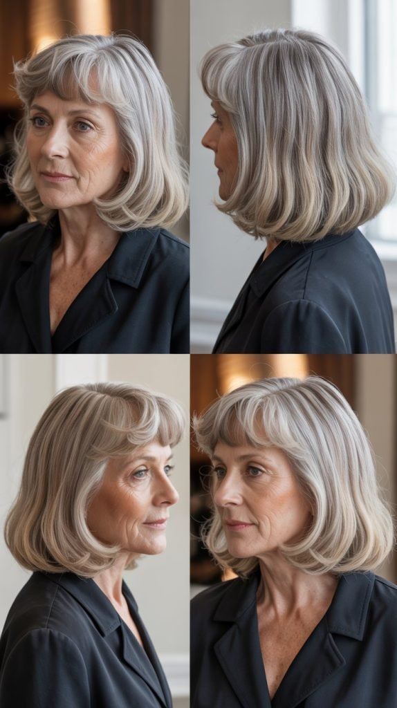 27. Feathered Bob with Soft Graduation