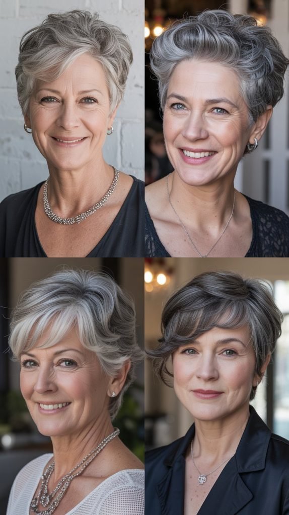 22. Pixie Cut for Mature Women