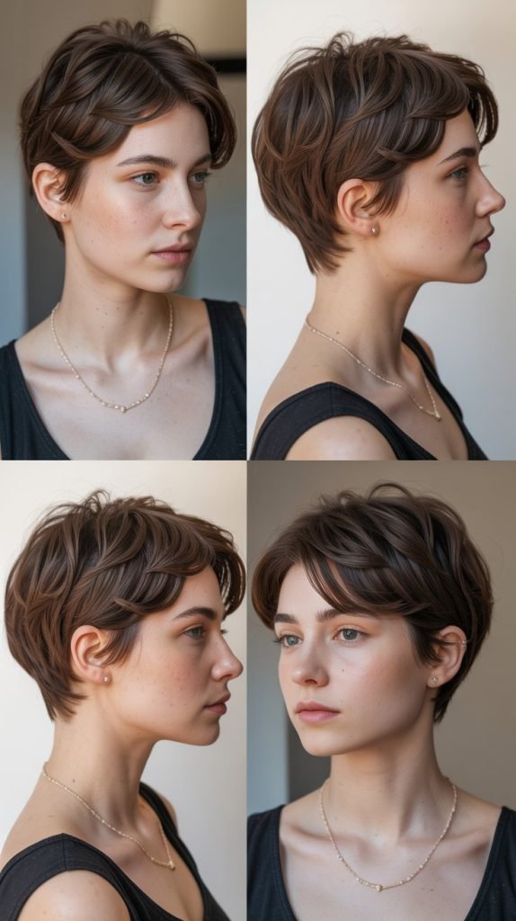 25. Soft Rounded Pixie