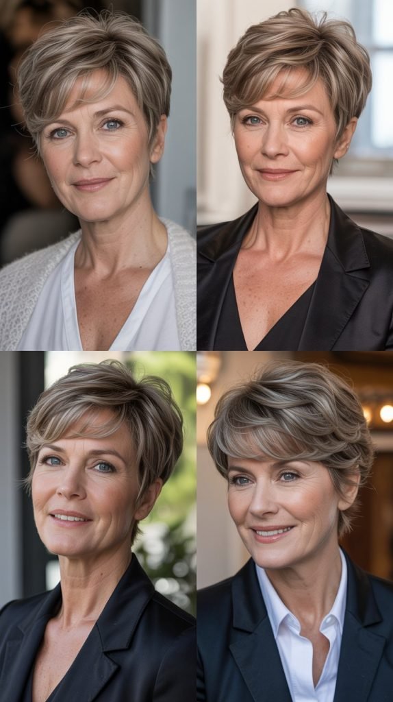 Wispy Pixie with Longer Top Layers