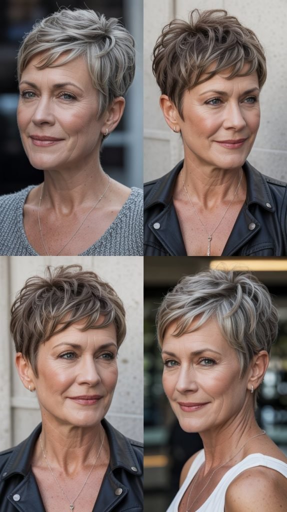 Disconnected Pixie with Textured Top