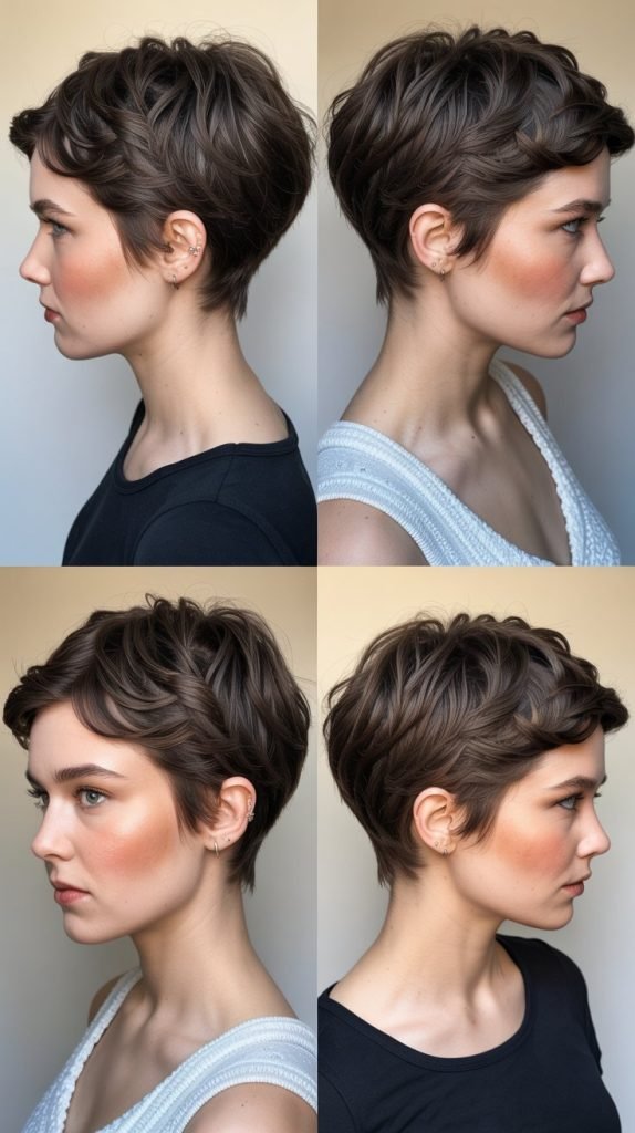 19. Pixie with Curved Silhouette