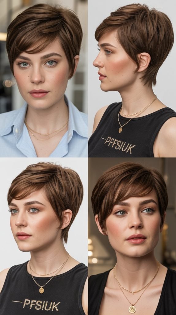 27. Pixie with Feathered Layers