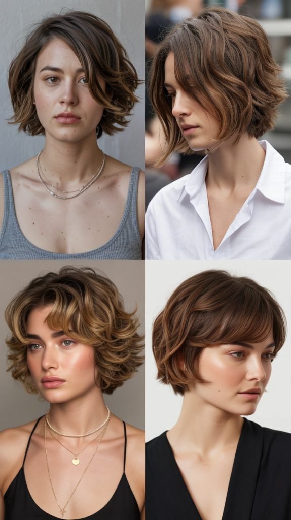 5. Shaggy Layered Bob