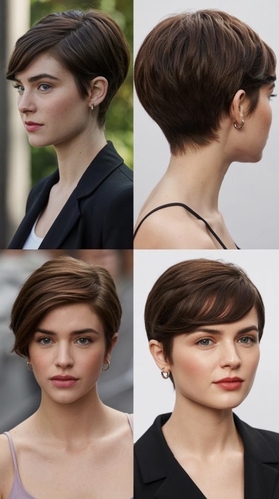 9. Sleek and Polished Pixie