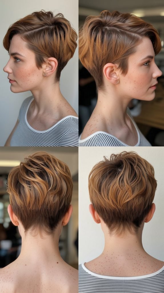 Tapered Pixie Cut