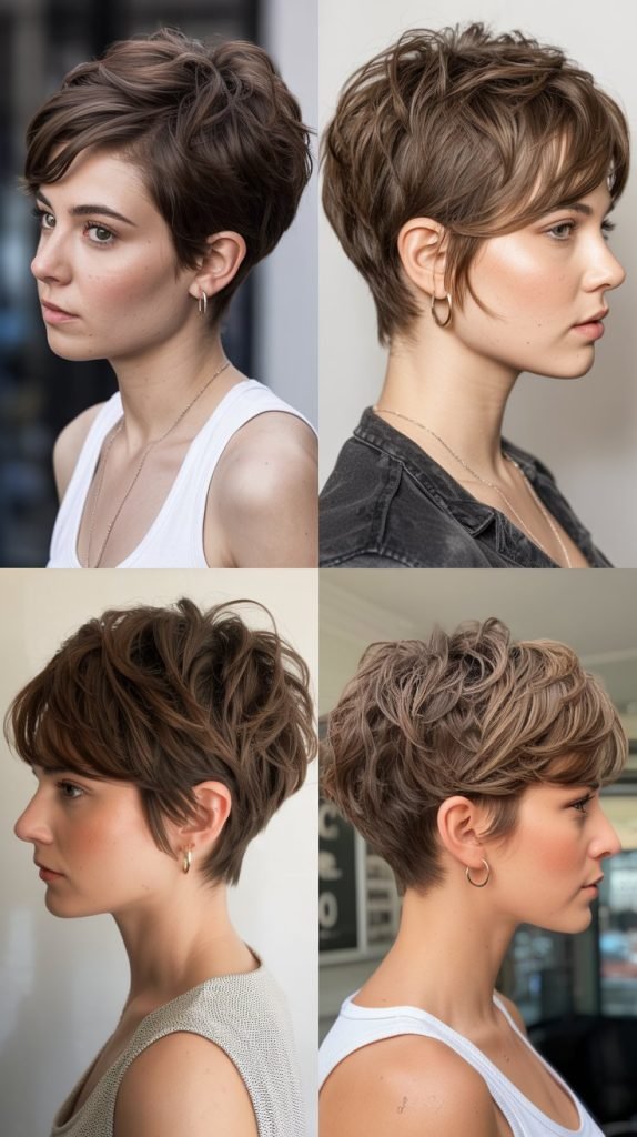 11. Tousled Layered Pixie