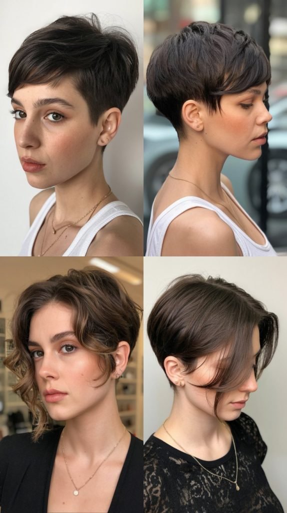 4. Asymmetrical Pixie Cut