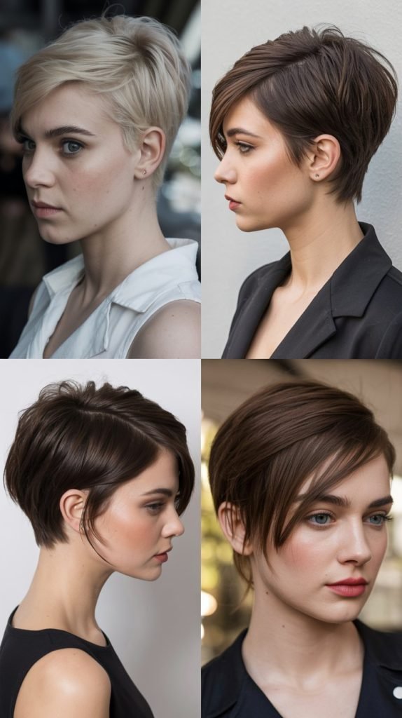3. Asymmetrical Pixie with Side Sweep