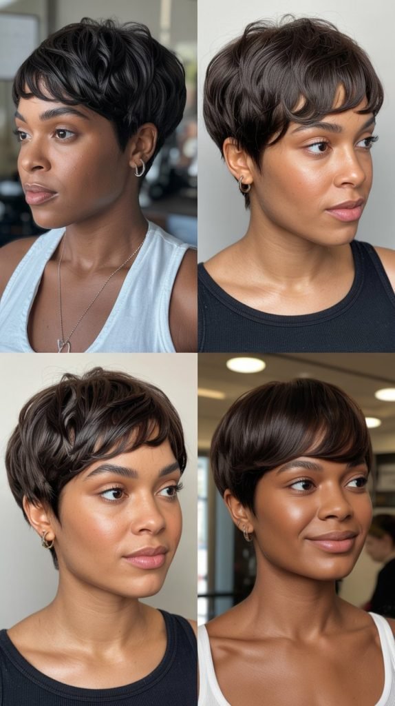 1. Classic Tapered Pixie Cut