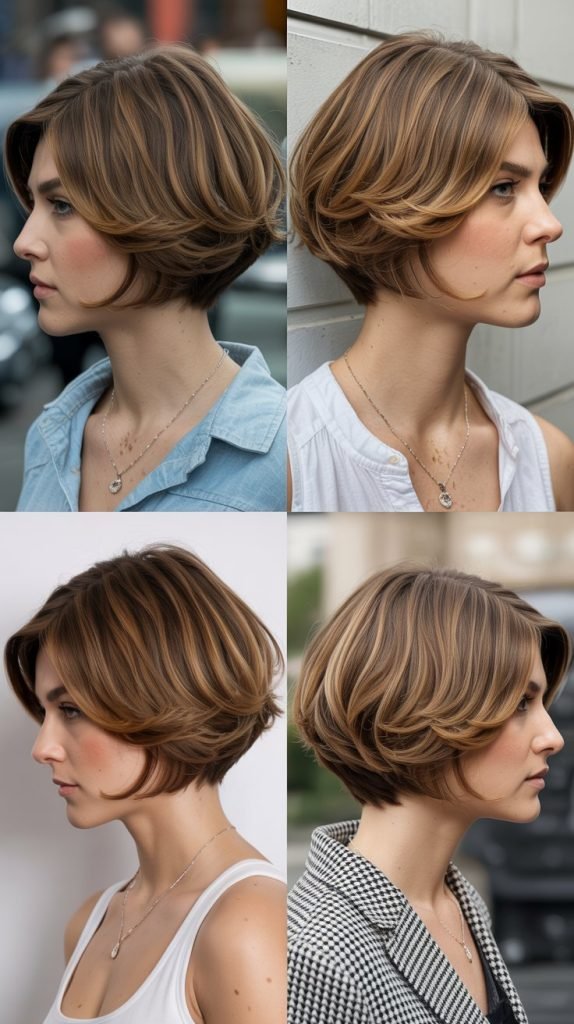 34. Classic Layered Bob