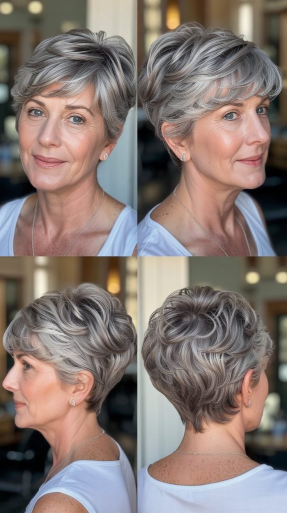 Classic Pixie Cut with Textured Layers