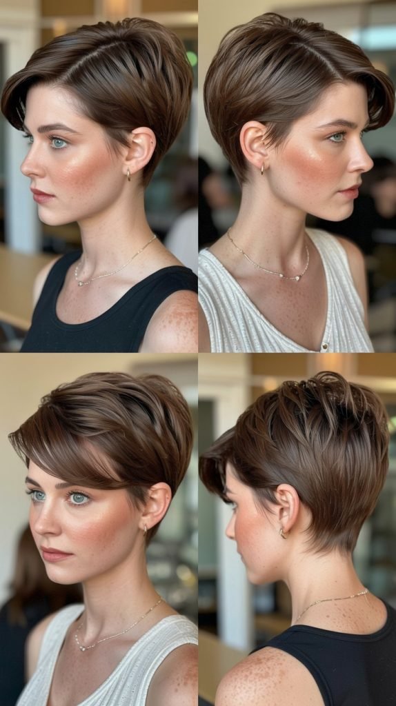 1. Classic Tapered Pixie Cut