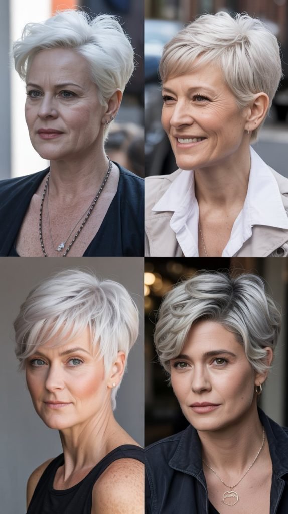 Platinum Blonde Pixie