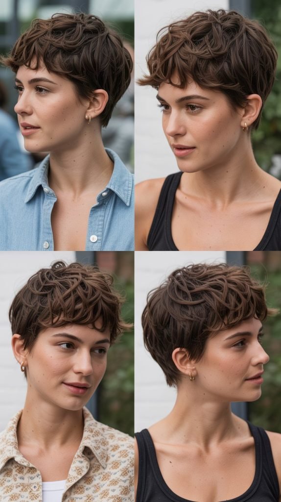 12. Messy Pixie Cut