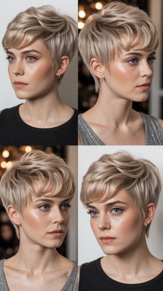 26. Pixie with Volume on Top