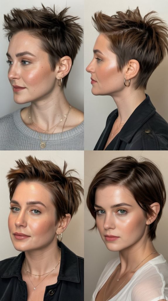 7. Spiky Textured Pixie