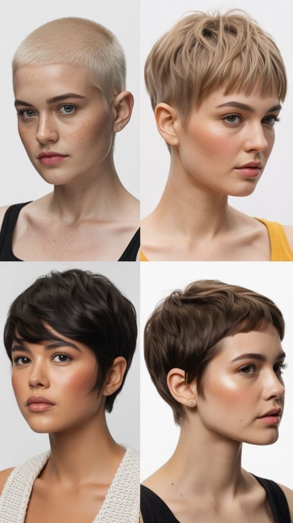 The Classic Buzz Cut Pixie