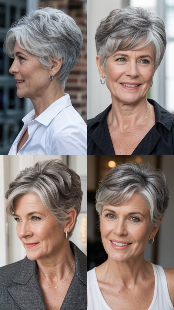 1. Classic Tapered Pixie Cut