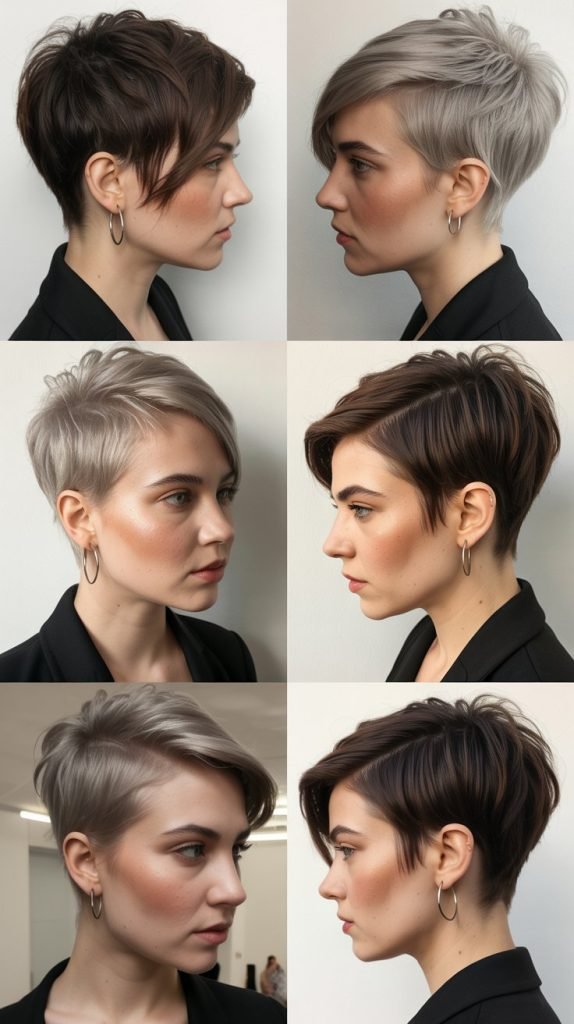 6. Asymmetrical Pixie Cut