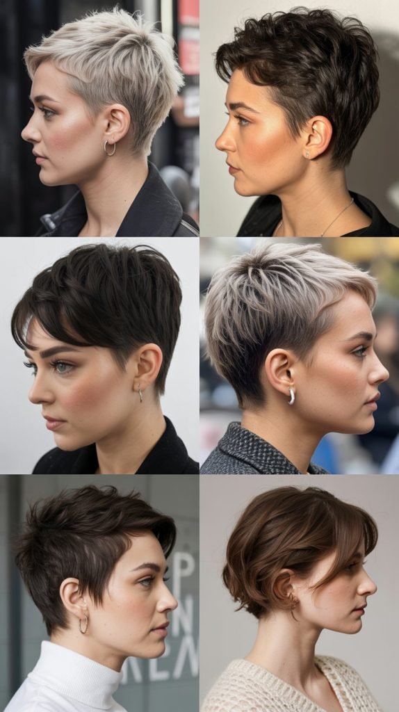 12. Choppy Pixie Mullet