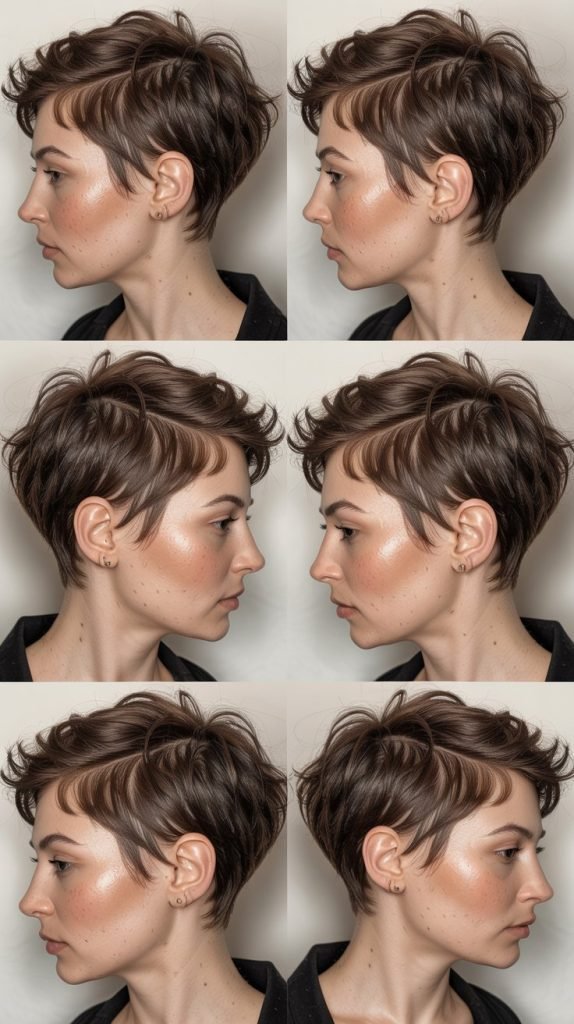 Pixie with Razor-Cut Edges