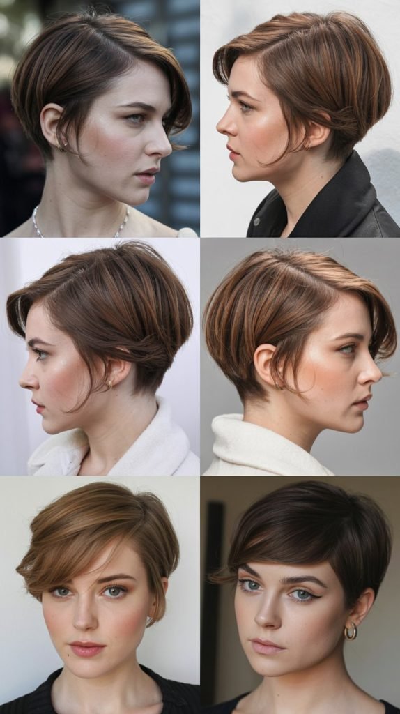 Side-Swept Pixie