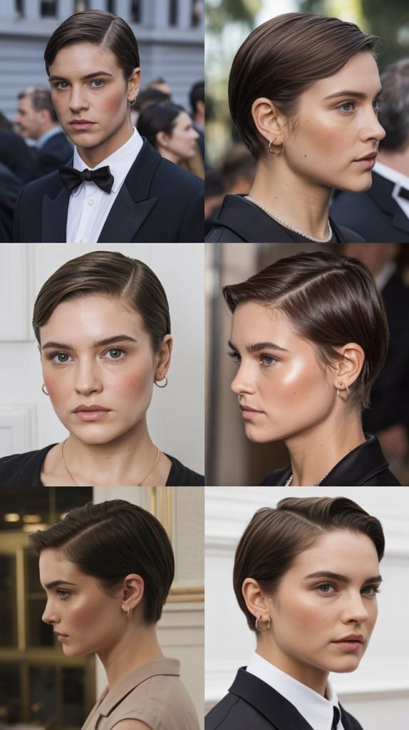 The Slicked-Back Pixie