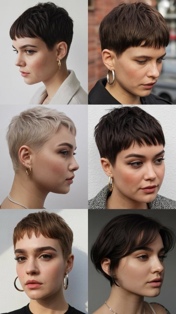 2. Textured Crop with Micro Fringe