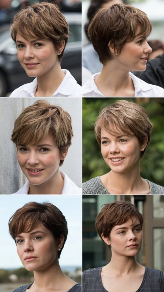 12. Tousled Pixie with Texture