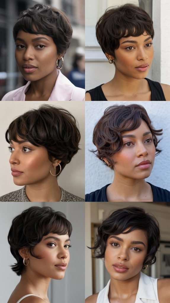 30. Pixie with Soft Romantic Styling