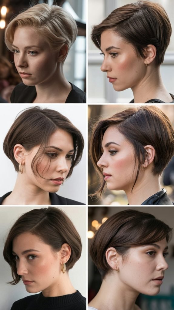 4. Side-Swept Pixie
