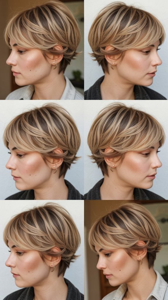  Soft Feathered Pixie