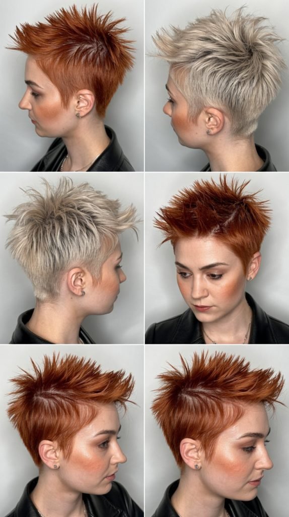  Spiky Pixie with Height