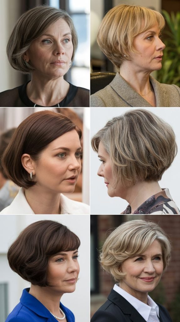 8. Graduated Bob with Stacked Back