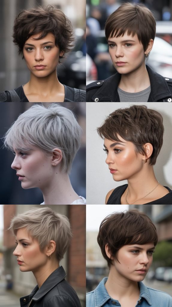  Choppy Layered Shaggy Pixie