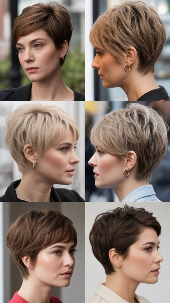 Classic Textured Shaggy Pixie