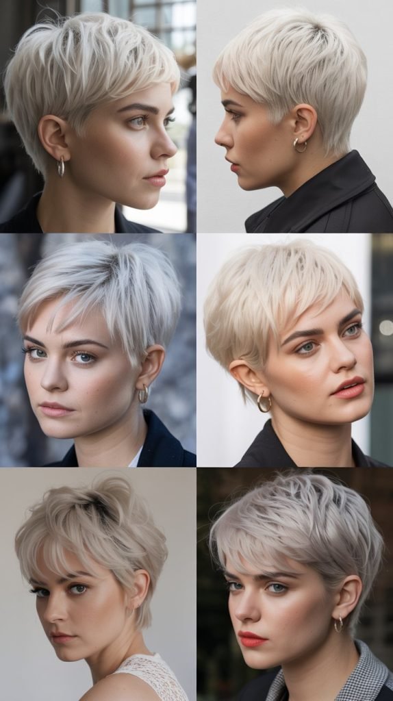 19. Platinum Blonde Pixie