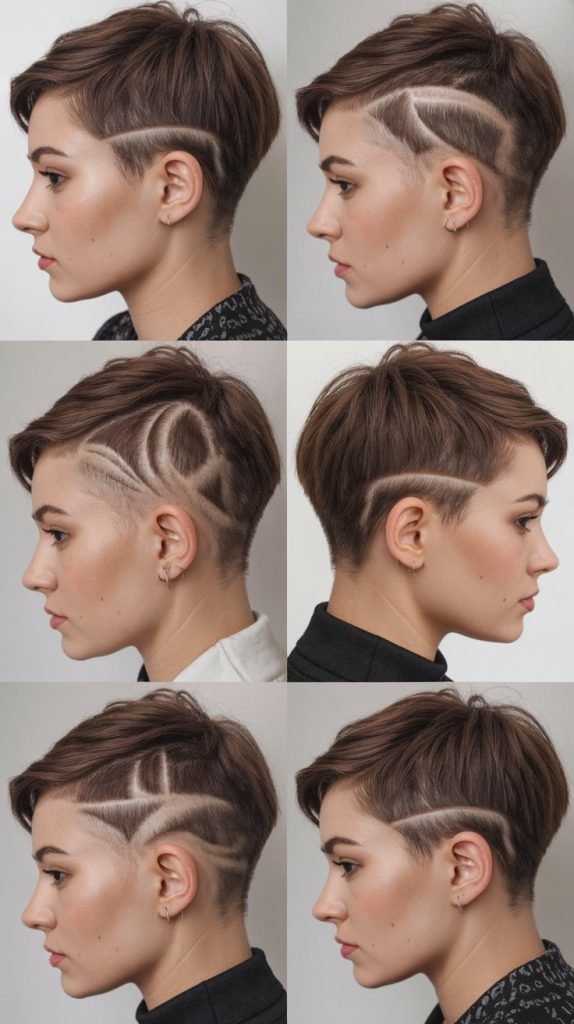  Pixie with Side-Shaved Panel