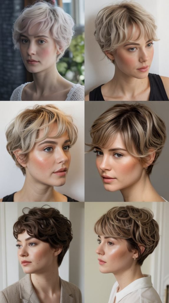 15. Feathered Pixie Cut