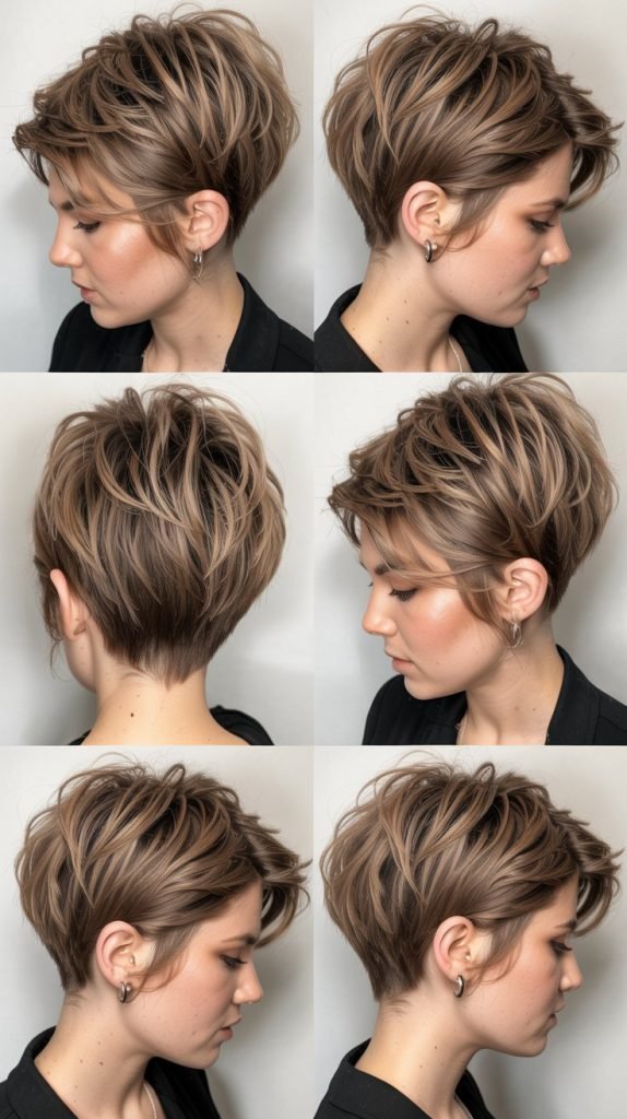 23. Razored Pixie Cut