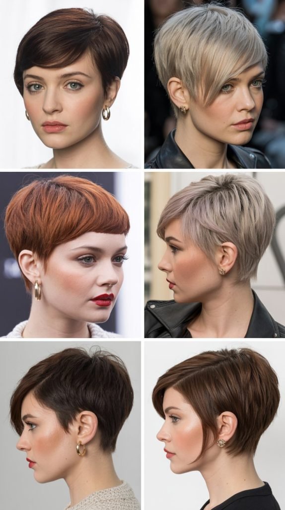 Asymmetrical Pixie with Side Sweep