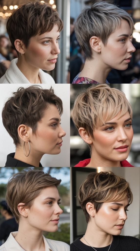 29. Choppy Pixie with Dimensional Color