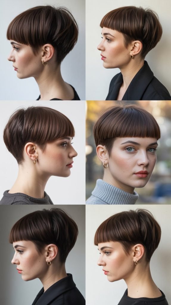  Bowl Cut Pixie