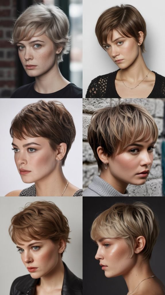 12. Pixie With Razored Bangs