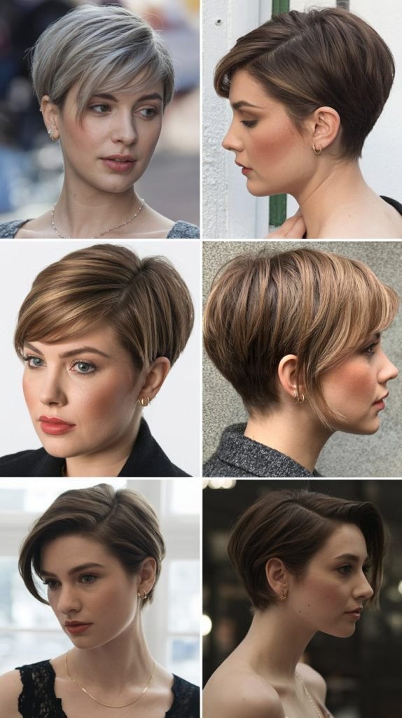 The Side-Swept Pixie