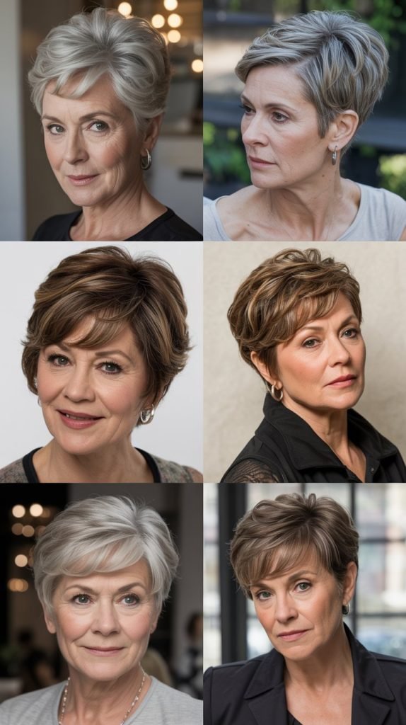 16. Crown-Volumized Pixie