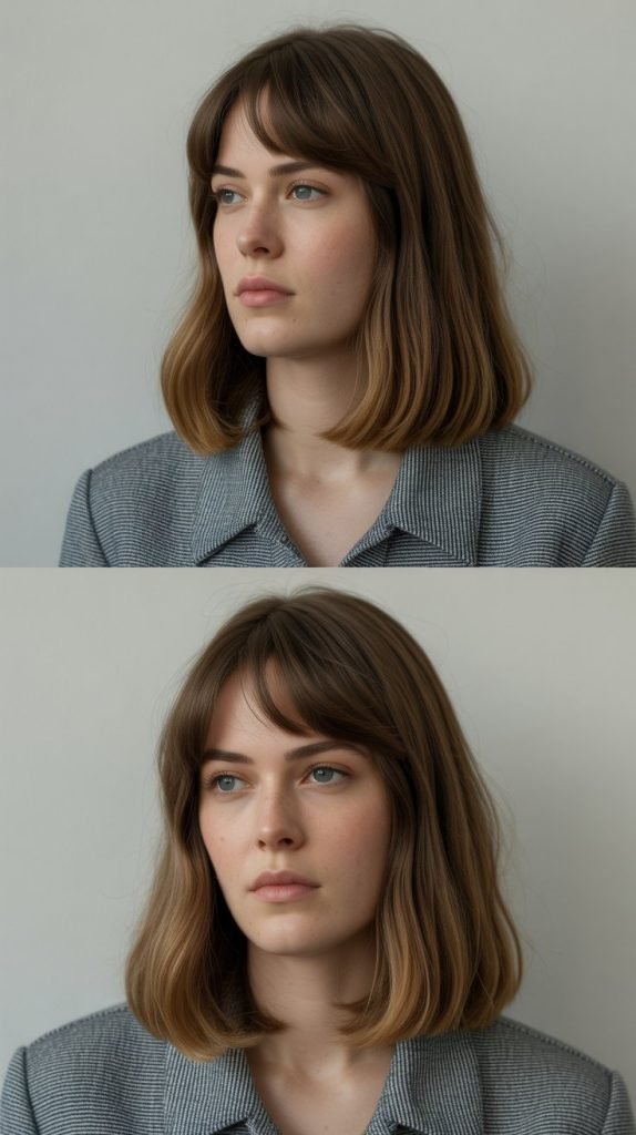 Addressing Common Challenges with Long Bob and Curtain Bangs