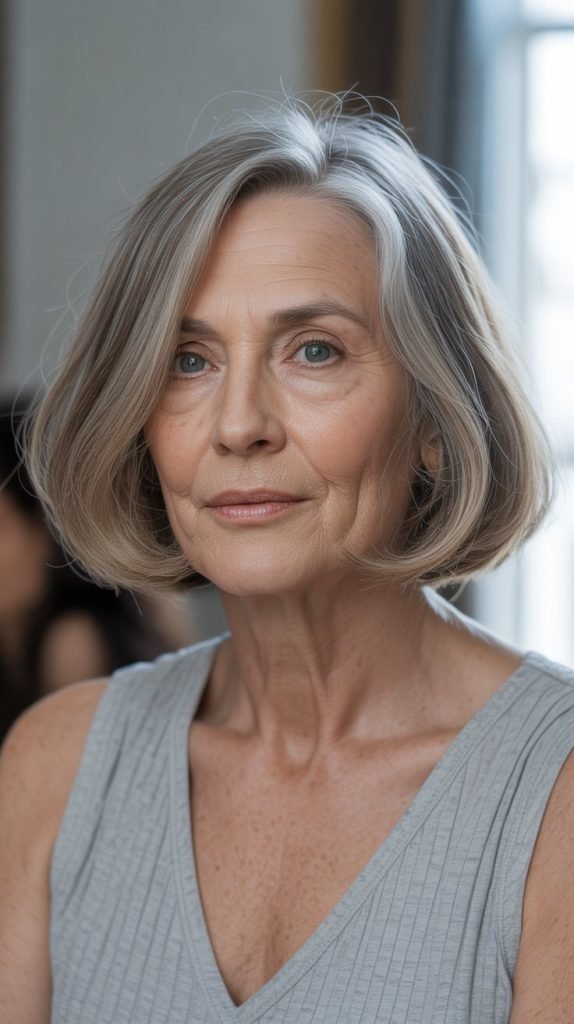 20. Long Bob with Face-Framing Layers