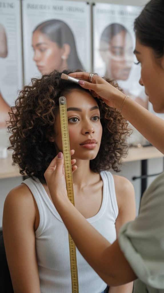Understanding Round Face Shapes and Curly Hair Dynamics